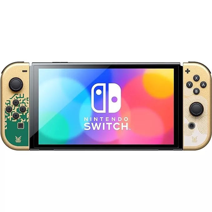 Nintendo Switch Oled Heg-001 64gb The Legend Of Zelda: Tears Of The Kingdom Cor Dourado 2023