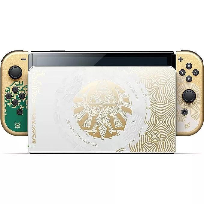 Nintendo Switch Oled Heg-001 64gb The Legend Of Zelda: Tears Of The Kingdom Cor Dourado 2023